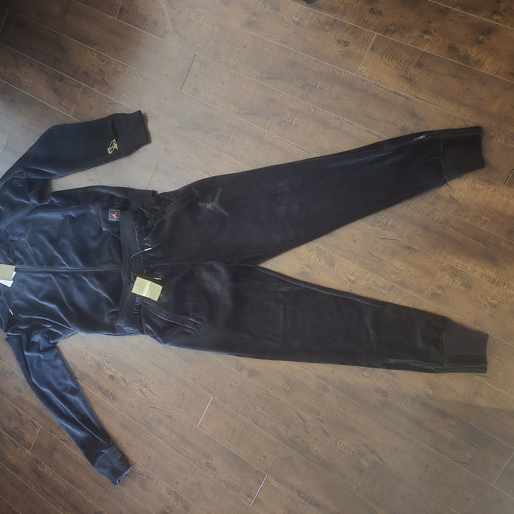 Jordon X OVO Velour Tracksuit
